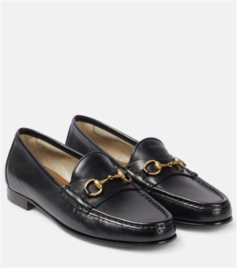 1985 gucci loafers|Gucci 1953 horsebit leather loafer.